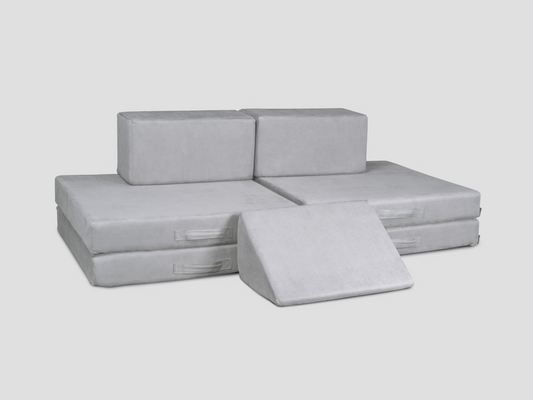 Play Couch with Wedge in Moonbeam Color