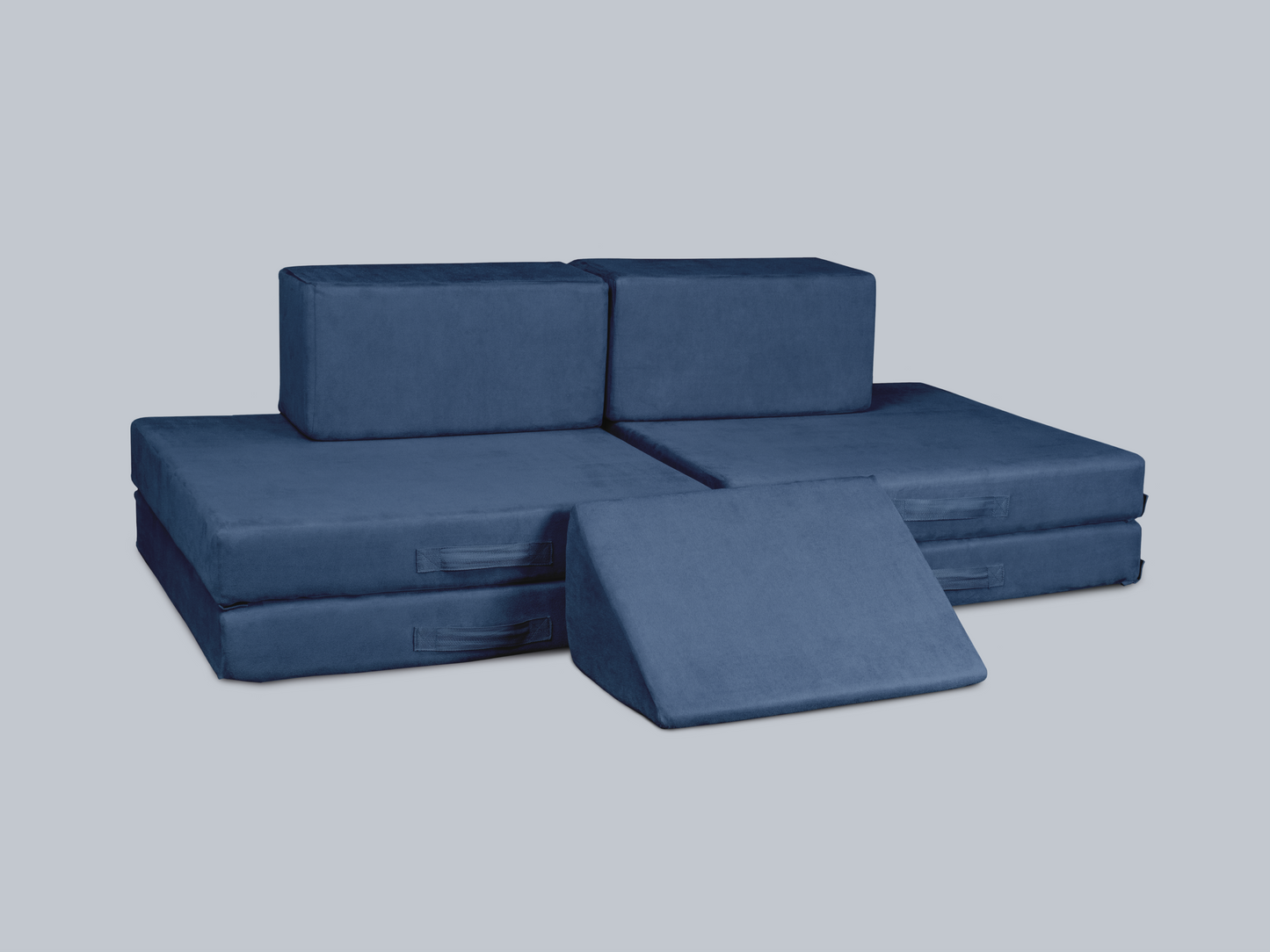 Play Couch with Wedge in Ocean Color
