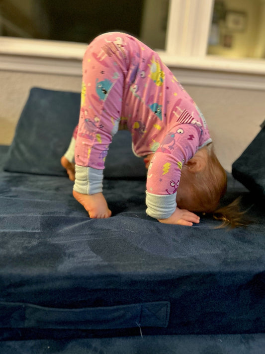 What is a play couch made of?
