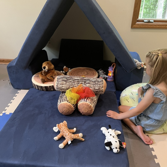 Toddler Fort with Figgy Play Couch