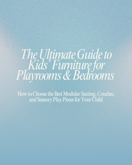 Kids’ Playroom Furniture Guide: Modular Seating 