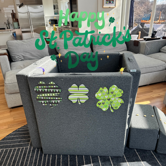 St Patricks Day Play Couch Build