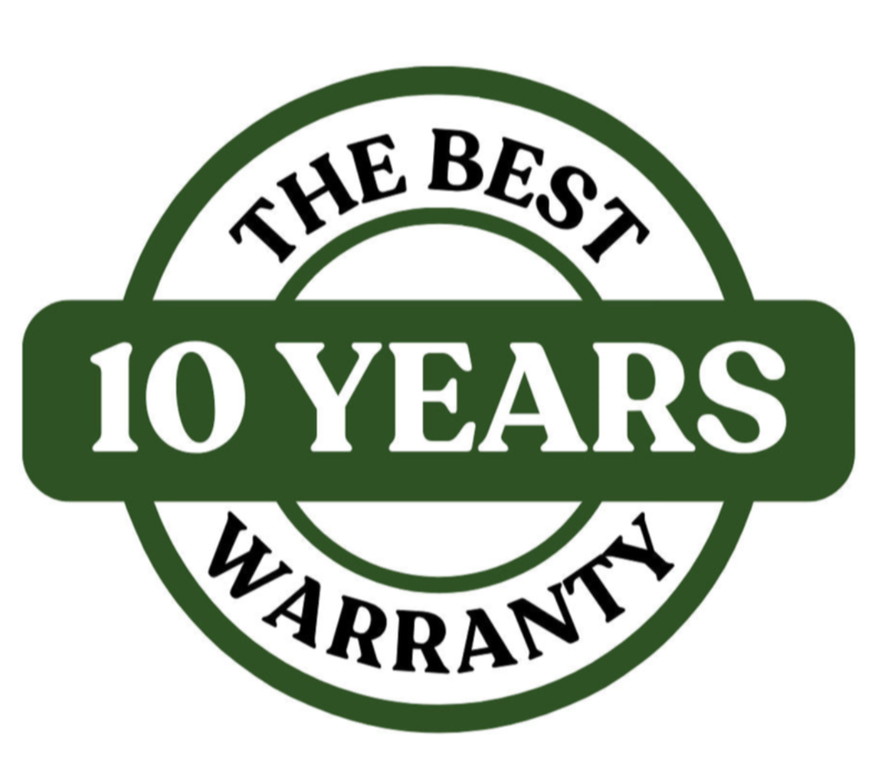 10 Year Warranty