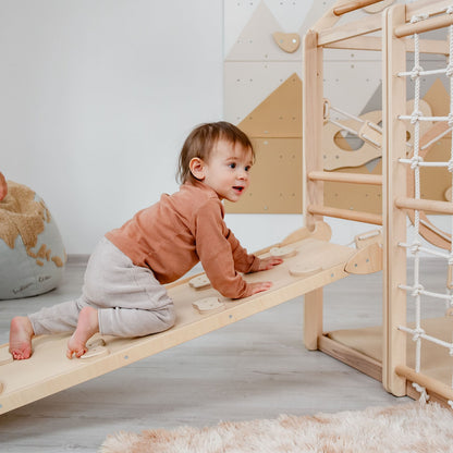 Wooden Climbing Playhouse
