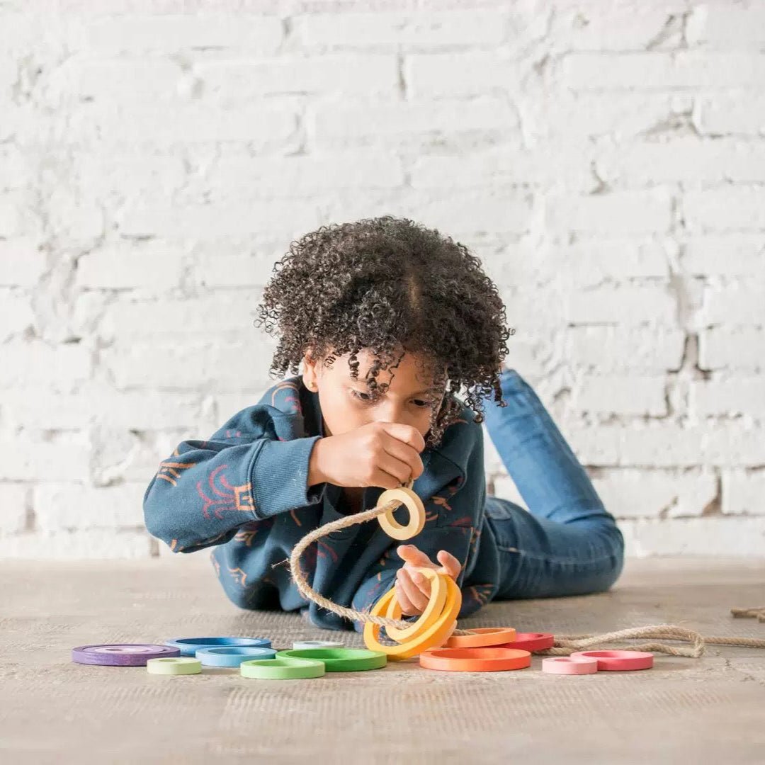 24-Piece Nesting Rings - Primary (Stained)