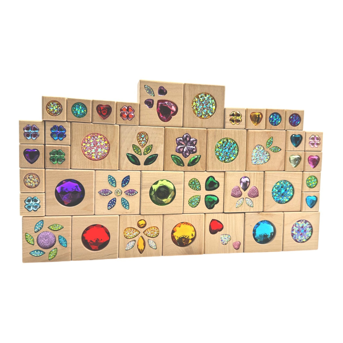 Sparkle Garden Gem Block Set – 30 & 40-Piece Sets