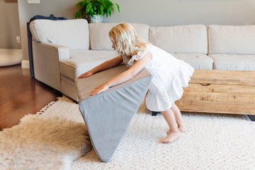 The Figgy Play Couch Cushion Set with Wedge in Ocean