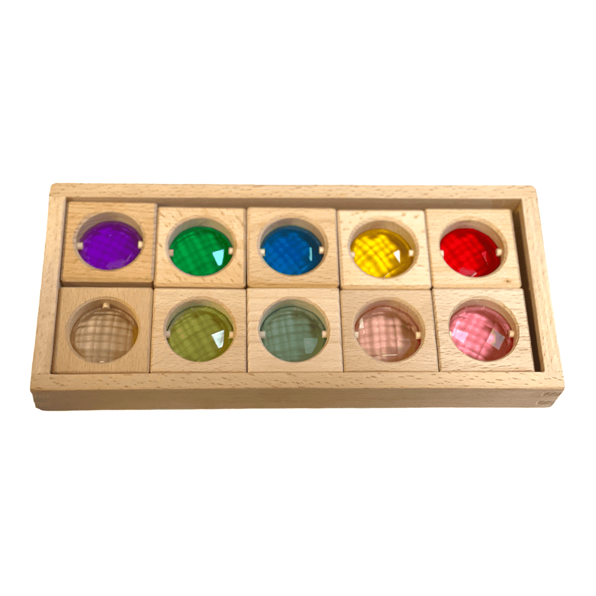 10-Piece Gemmed Window Blocks with Storage Tray