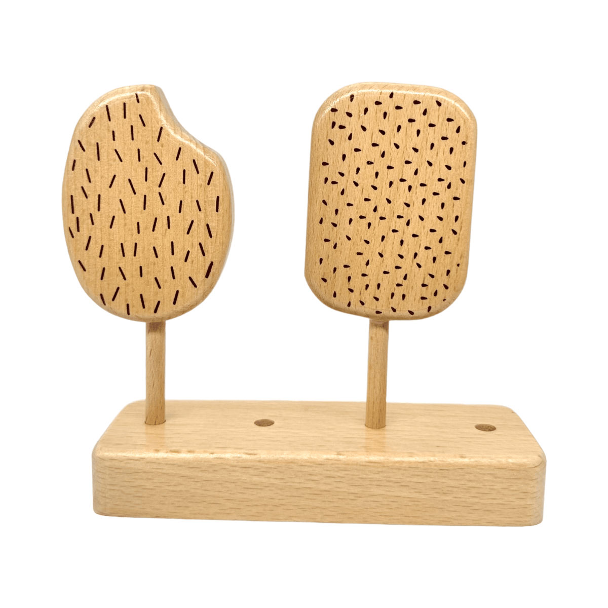10-Piece Wooden Popsicle & Pastry Playset