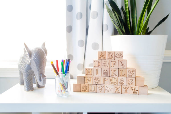Maple ABC Block Set