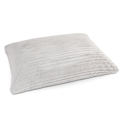 The Baggy faux fur floor lounger in Birdsnest
