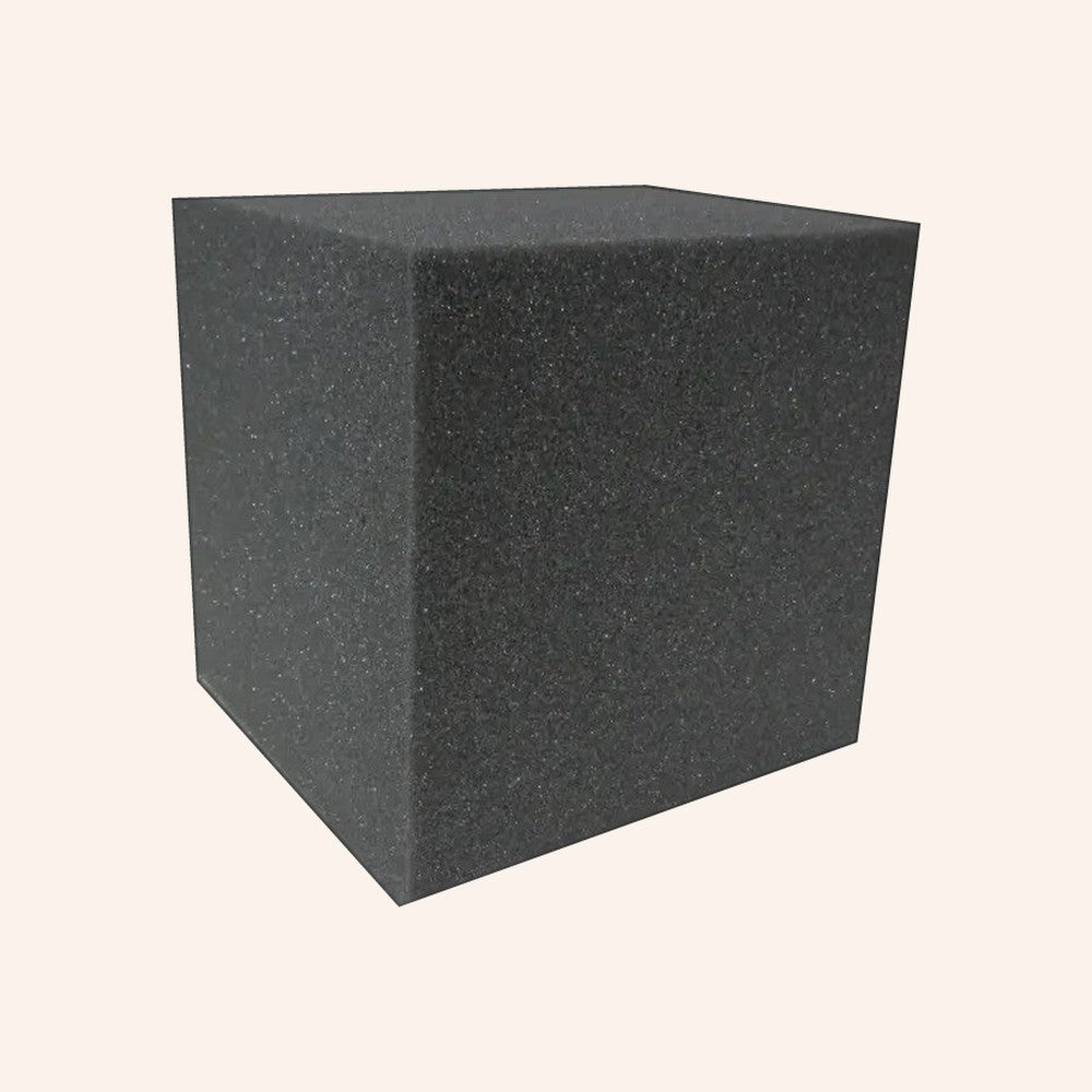Black 6x6 soft foam cube
