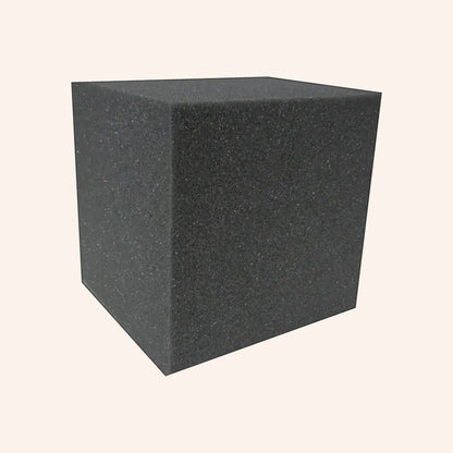 Black 6x6 soft foam cube